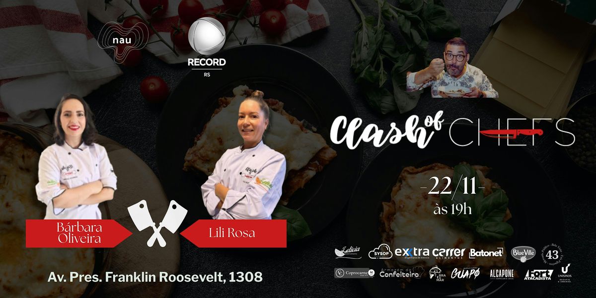 Clash of Chefs, 22 November | Event in São Geraldo | AllEvents