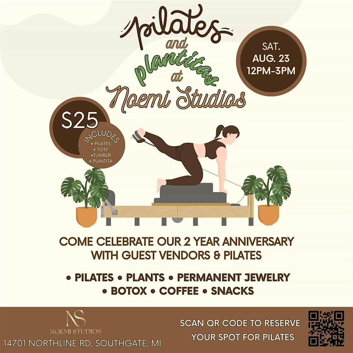 Pilates and Plantitas, 23 August | Event in Southgate | AllEvents