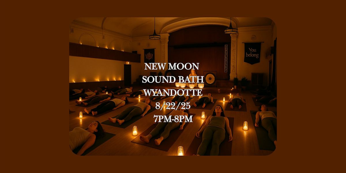 New Moon Candlelight Sound Bath, 22 August | Event in Wyandotte | AllEvents
