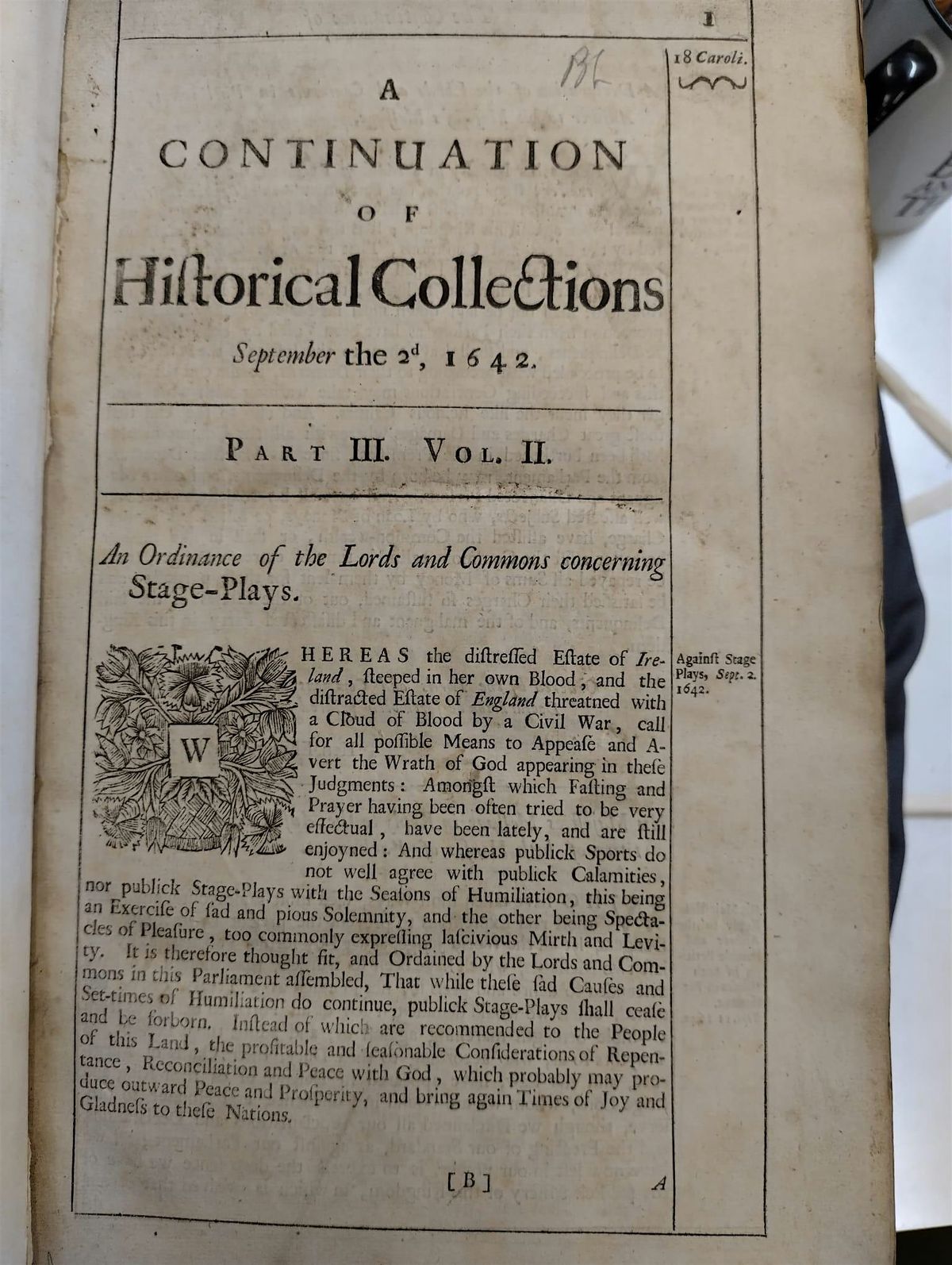 Reports of the English Civil War, 24 January | Event in Birmingham | AllEvents