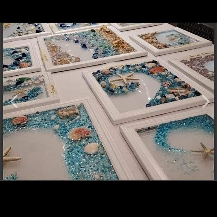 Preserve Your Summer and Make a Resin Beach or Floral Design Frame, 28 September | Event in Granville | AllEvents