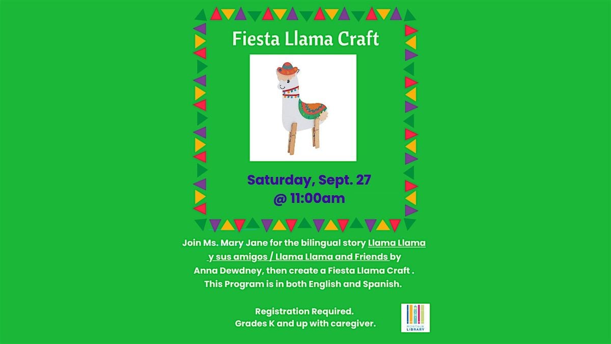 Fiesta Llama Craft - Grade K and up, 27 September | Event in Montauk | AllEvents
