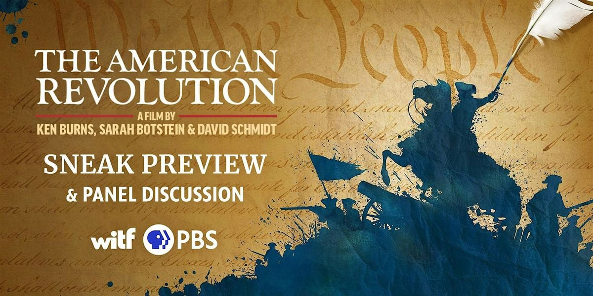 The American Revolution Sneak Preview and Panel Discussion, 6 November | Event in York | AllEvents