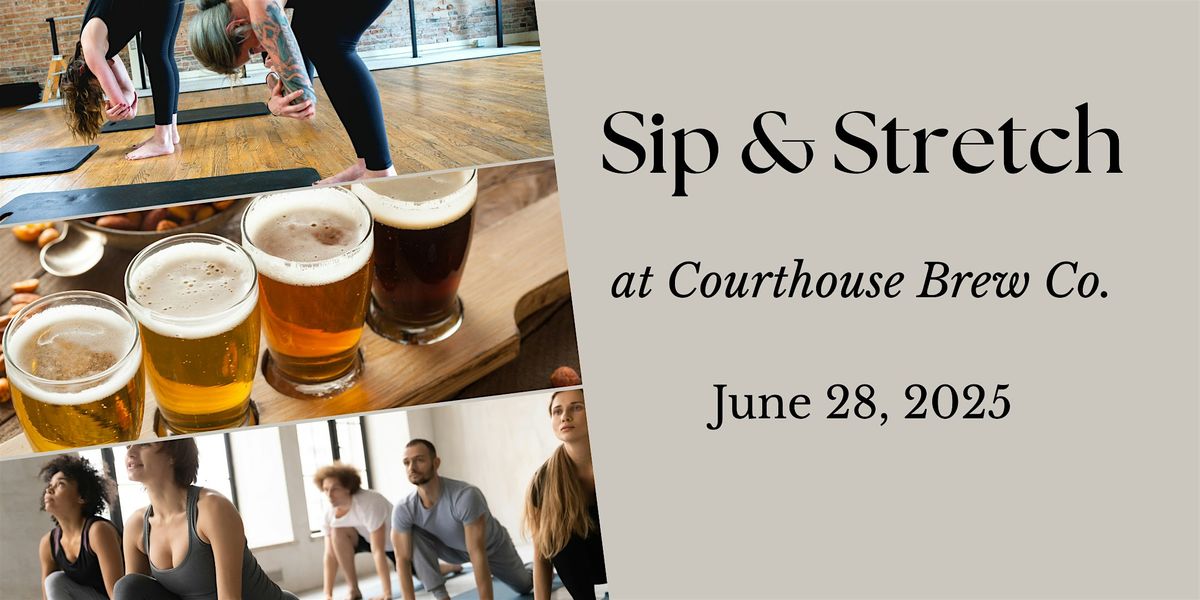 Sip & Stretch, 28 June | Event in Worcester | AllEvents