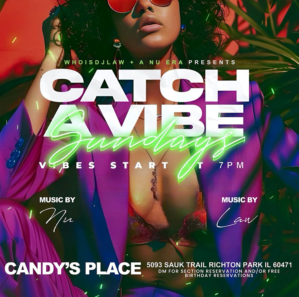 Catch A Vibe Sundays | Event in Richton Park | AllEvents