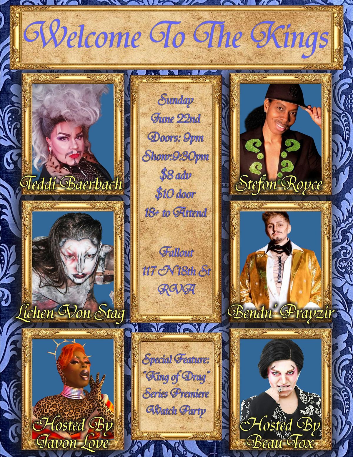 Welcome to the Kings Drag Show, 22 June | Event in Richmond | AllEvents
