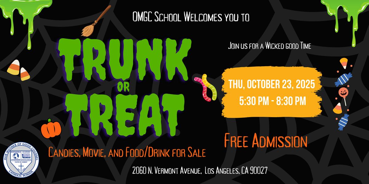 OMGC Trunk or Treat and Movie Night