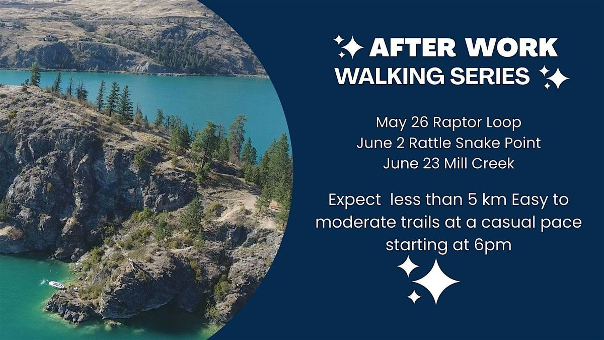 WWE Okanagan: After Work Walking Series Part 1, 26 May | Event in Lake Country | AllEvents