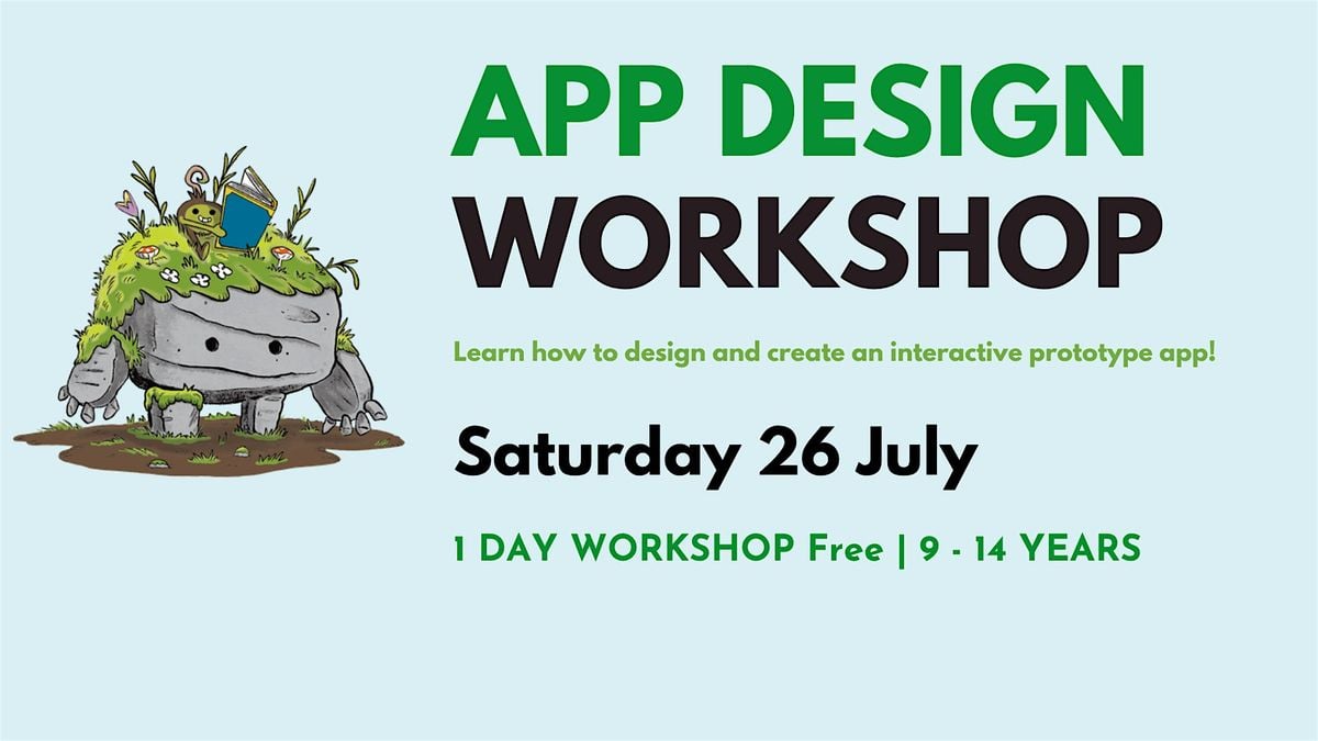 App Design Workshop for Young People - Saturday 26 July, 26 July | Event in London | AllEvents