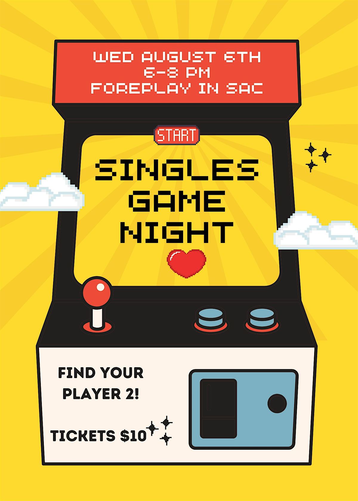 Singles Game Night - Find Your Player 2!, 6 August | Event in Sacramento | AllEvents