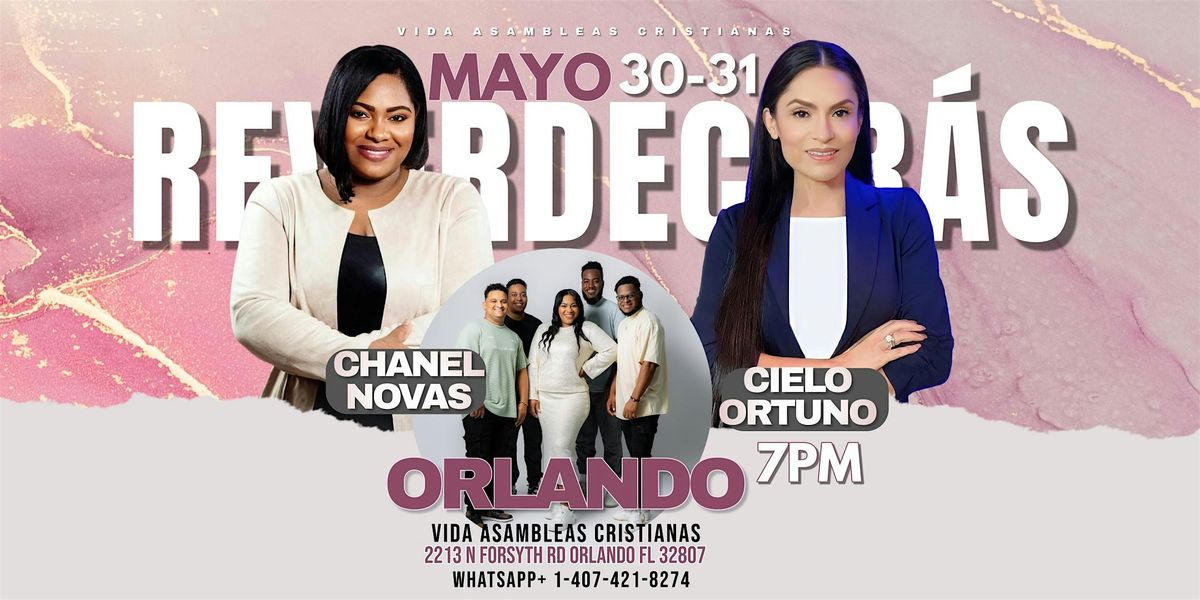 CHANEL NOVAS "REVERDECERÁS", 31 May | Event in Orlando | AllEvents
