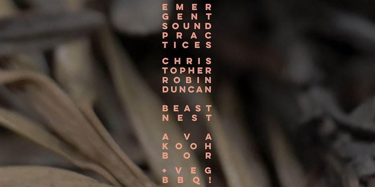 Emergent Sound Practices - Season Finale and Community Picnic, 17 August | Event in Oakland | AllEvents