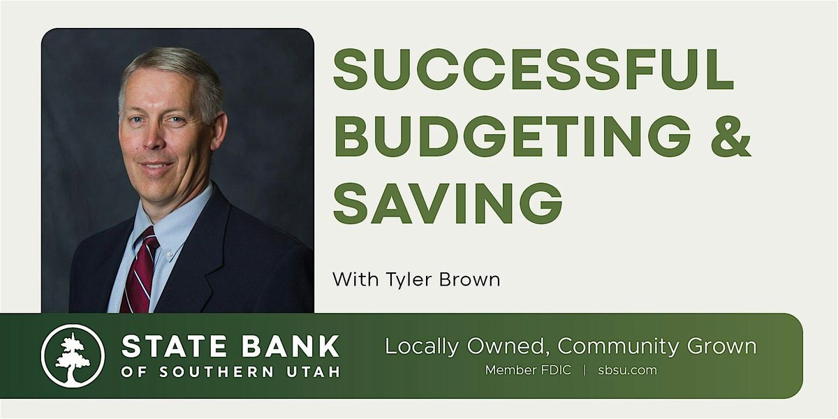Successful Budgeting & Saving, 14 August | Event in Cedar City | AllEvents
