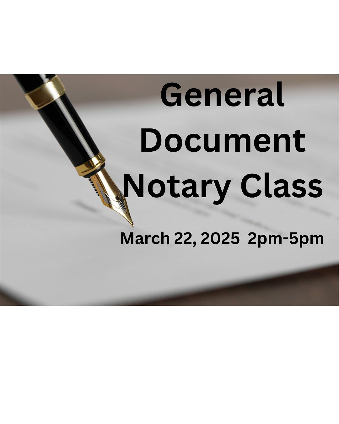 General Document Notary Class, 24 May | Event in Goodyear | AllEvents