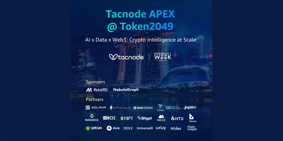 Tacnode Tacnode APEX @ Token2049, Workcentral, Singapore, 1 October 2025 ...