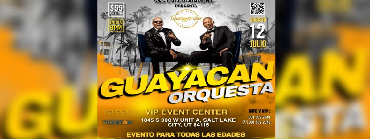 GUACAYAN ORQUESTA EN SALT LAKE , 12 July | Event in Salt Lake City | AllEvents