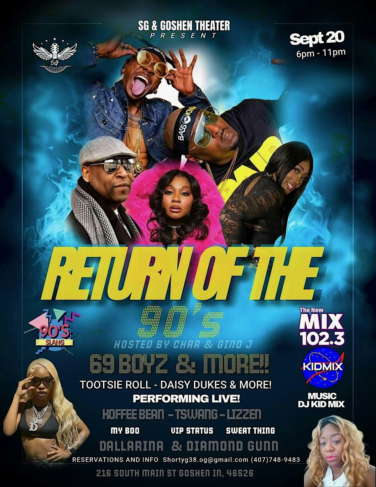 Return of the 90s, 20 September | Event in Goshen | AllEvents