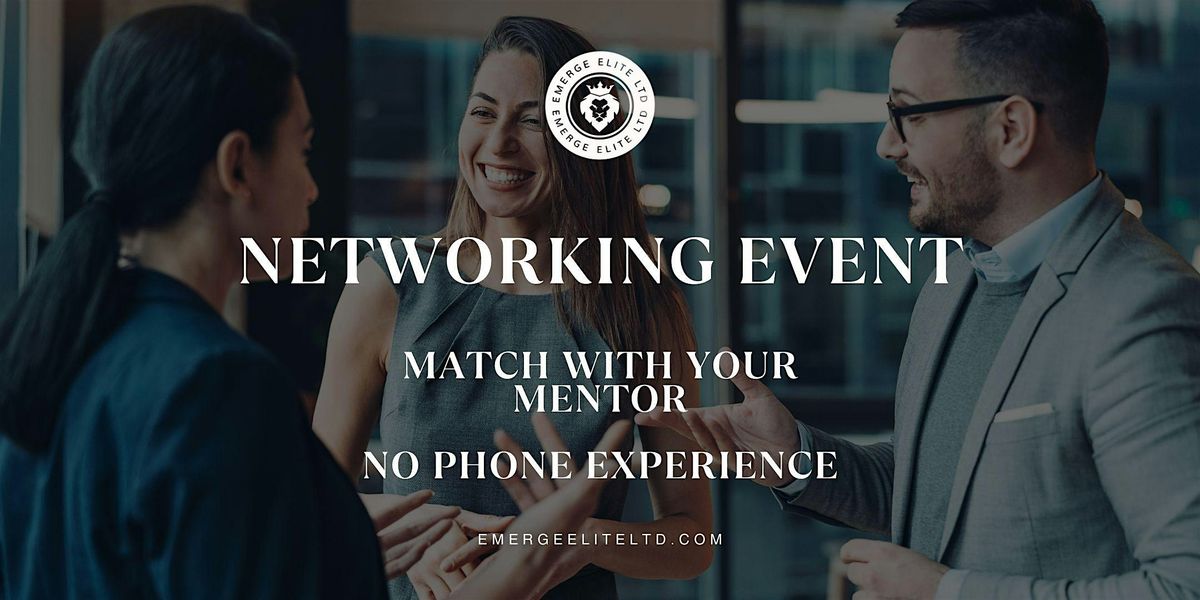 Networking Event: Match With Your Mentor — A No-Phone Experience, 26 February | Event in Richmond Hill | AllEvents