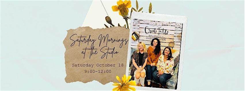 Saturday Mornings at the Studio, 18 October | Event in Mount Holly | AllEvents