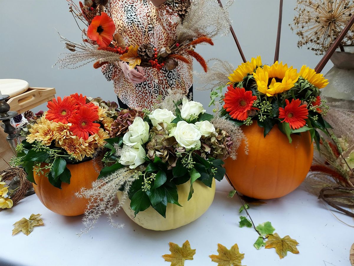 Flower Arranging in a Pumpkin with Afternoon Tea at Renishaw Hall, 18 October | Event in Chesterfield | AllEvents