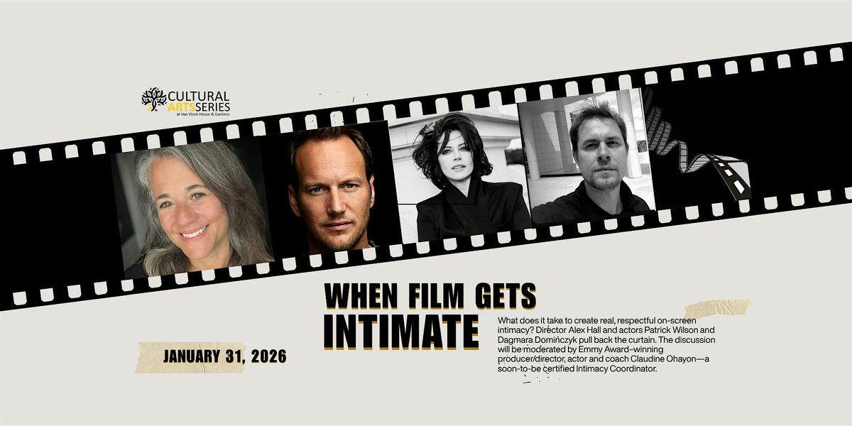 TMF's Cultural Arts Series 1/31/26: When Film Gets Intimate, 31 January | Event in Montclair | AllEvents