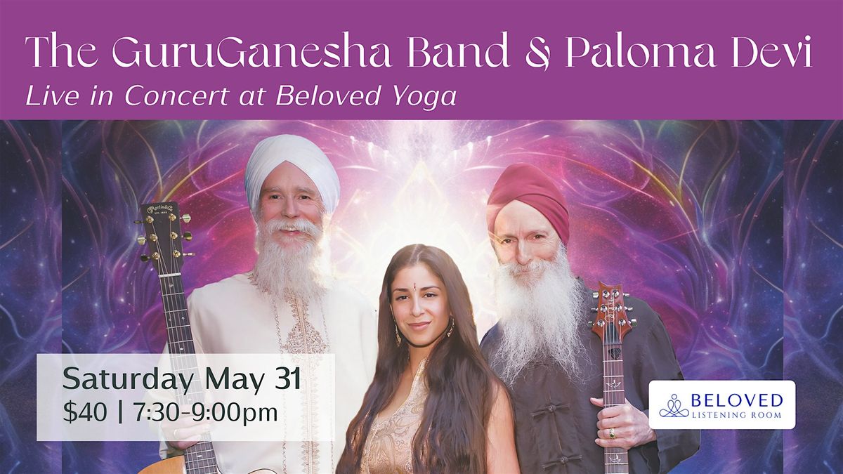 The GuruGanesha Band, featuring Paloma Devi, Live in Concert, 31 May | Event in Reston | AllEvents