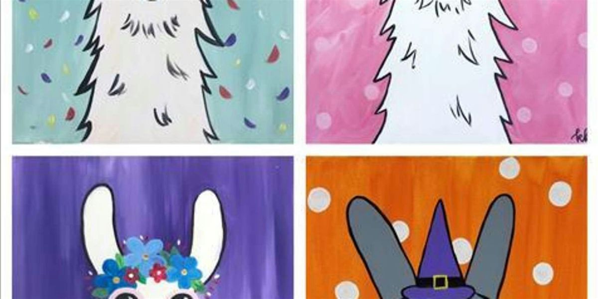 Making Llamas, Balloons and Party Hats - Paint and Sip by Classpop!™ | Event in Denver | AllEvents