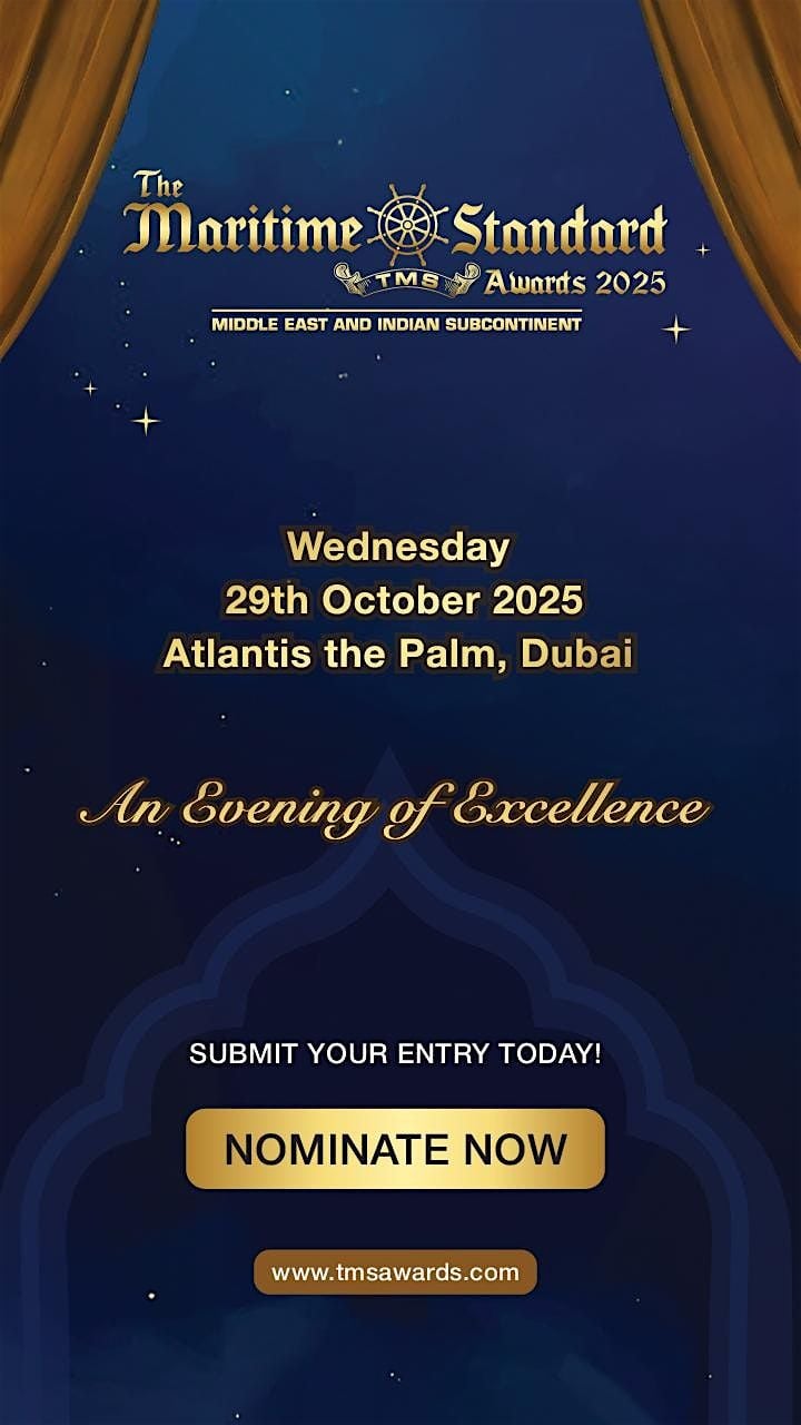 12th Edition of the TMS Awards, 29 October | Event in Dubai | AllEvents