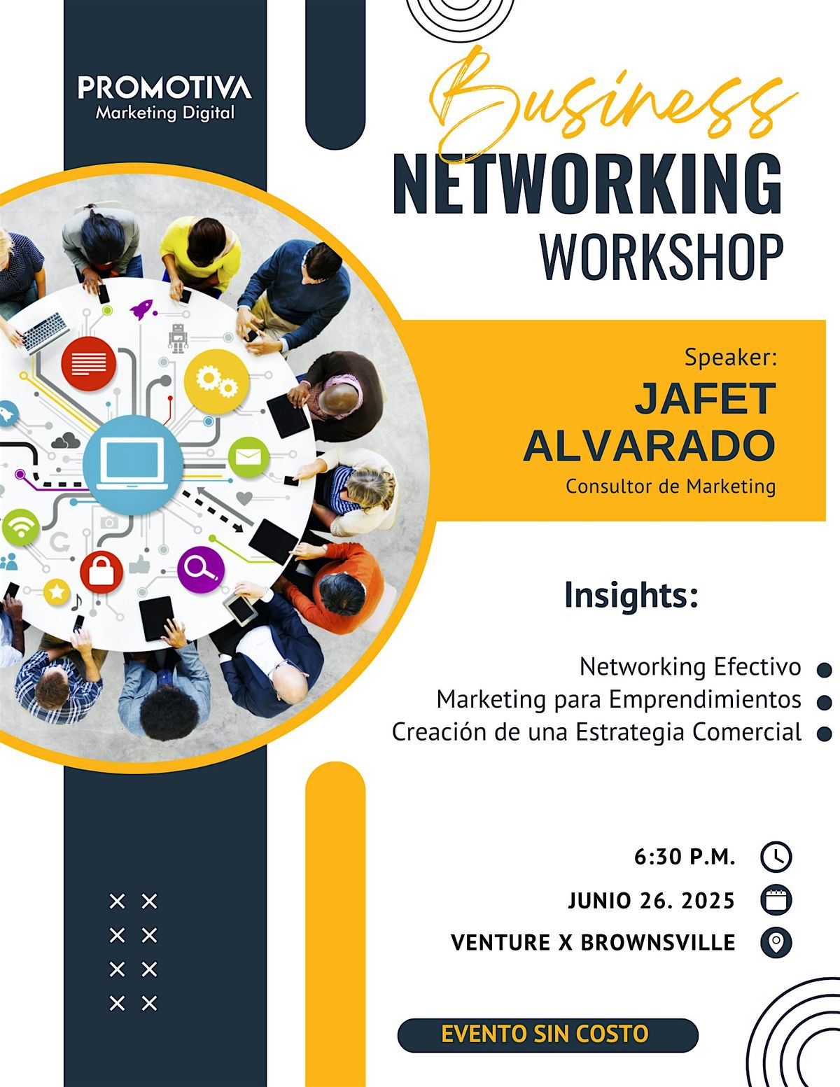 Business Networking Workshop, 26 July | Event in Brownsville | AllEvents