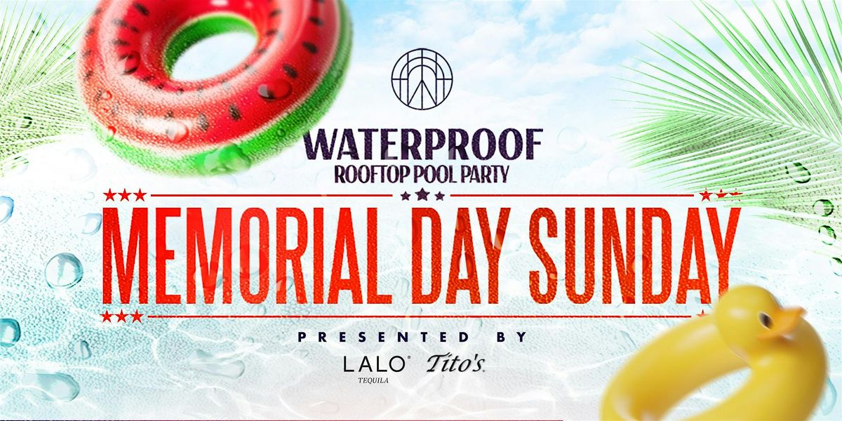MDW Day & Night Swim Waterproof Rooftop Pool Party, 25 May | Event in Dallas | AllEvents