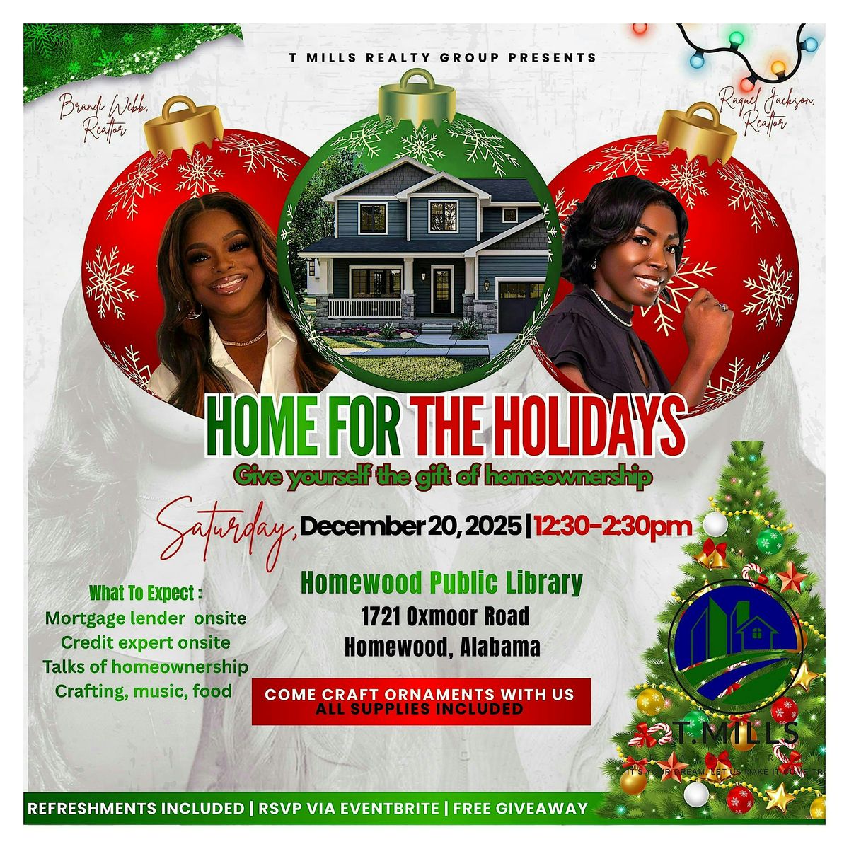 Home for the holidays : Give yourself the gift of homeownership, 20 December | Event in Birmingham | AllEvents