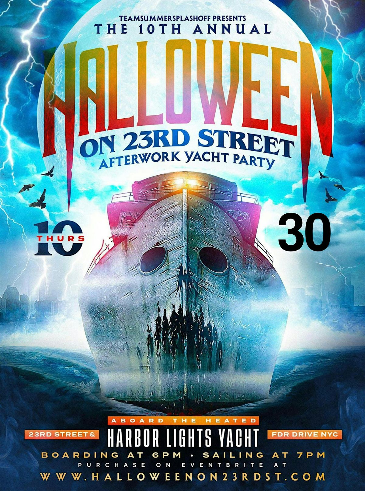"HALLOWEEN ON 23RD STREET" - THE TRI-STATES #1 AFTERWORK PARTY!!!, 30 October | Event in MANHATTAN