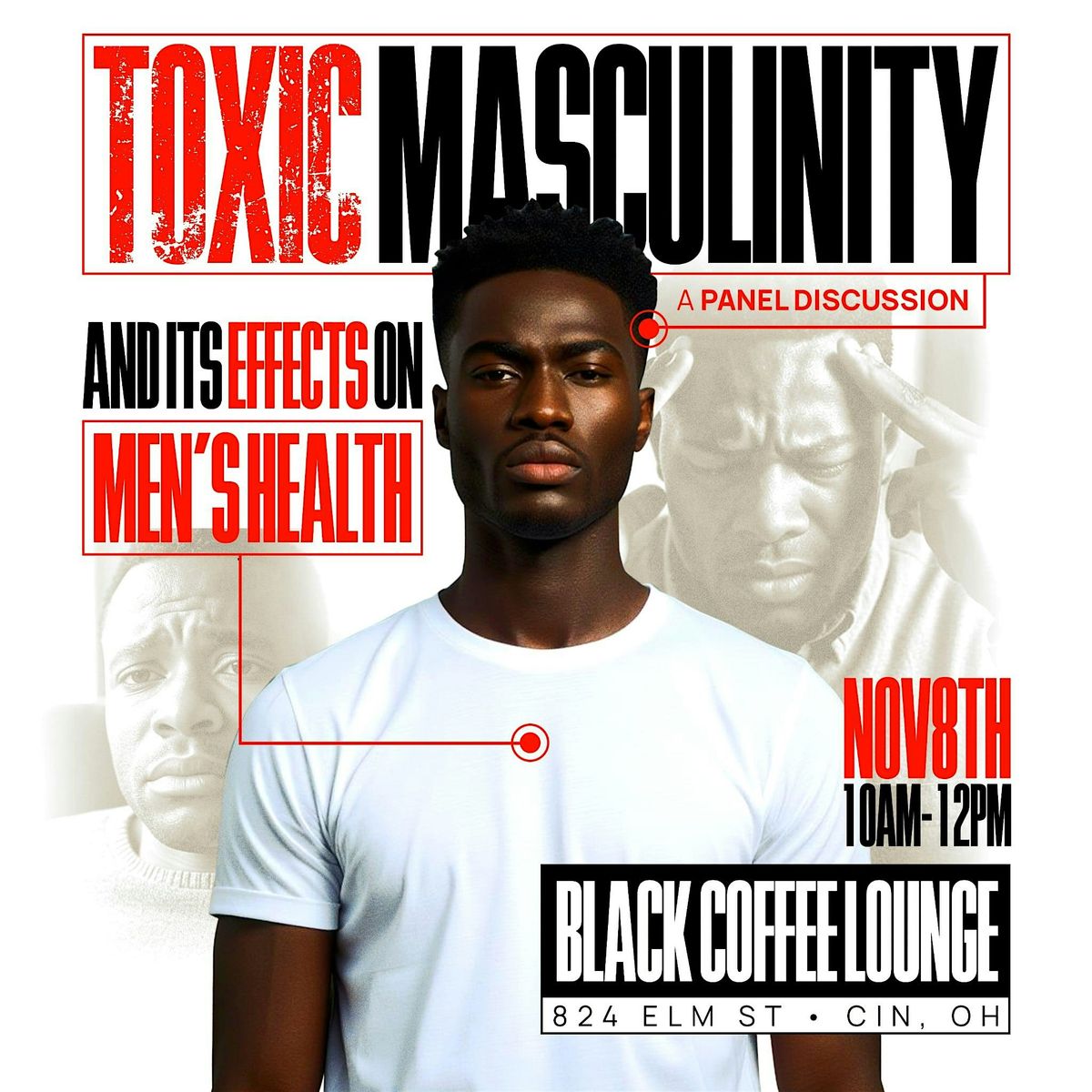 Toxic Masculinity and It’s Effects on Male Health, 8 November | Event in Cincinnati | AllEvents