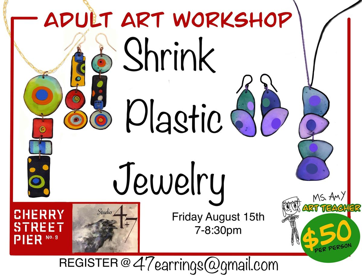 Make your own shrink plastic jewelry, 16 August | Event in Philadelphia | AllEvents