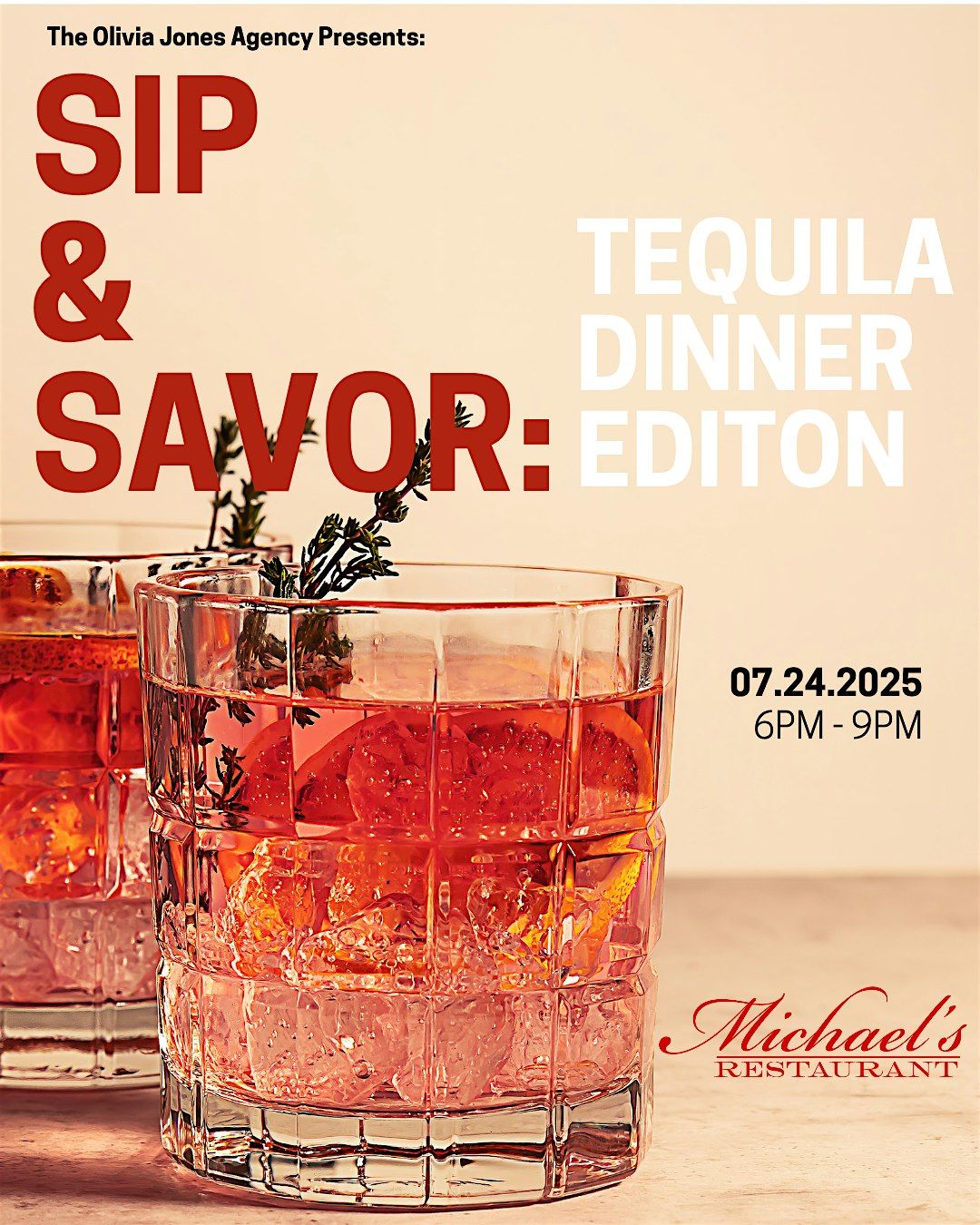 Sip & Savor: Tequila Dinner Edition, 24 July | Event in Birmingham | AllEvents