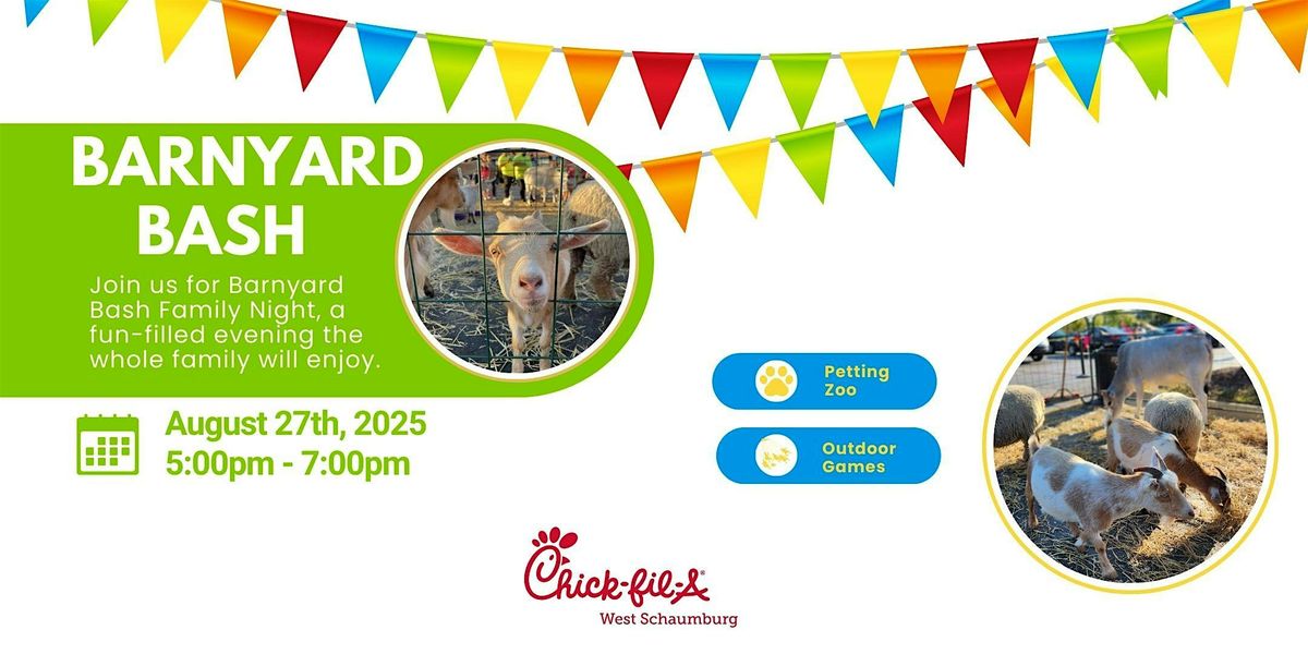 Barnyard Bash at Chick-fil-A® West Schaumburg, 27 August | Event in Schaumburg | AllEvents