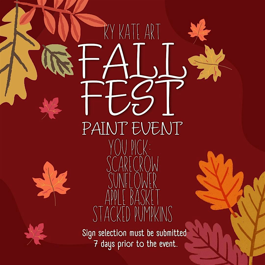 Fall Fest Paint Event, 23 August | Event in Simpsonville | AllEvents