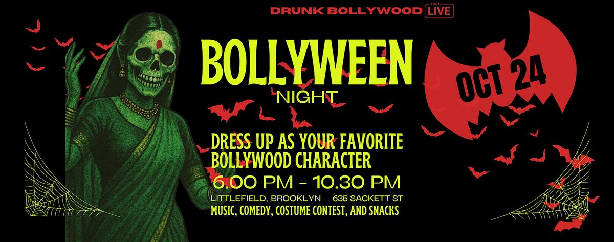 Drunk Bollywood LIVE Presents: Bollyween, 24 October | Event in Brooklyn | AllEvents
