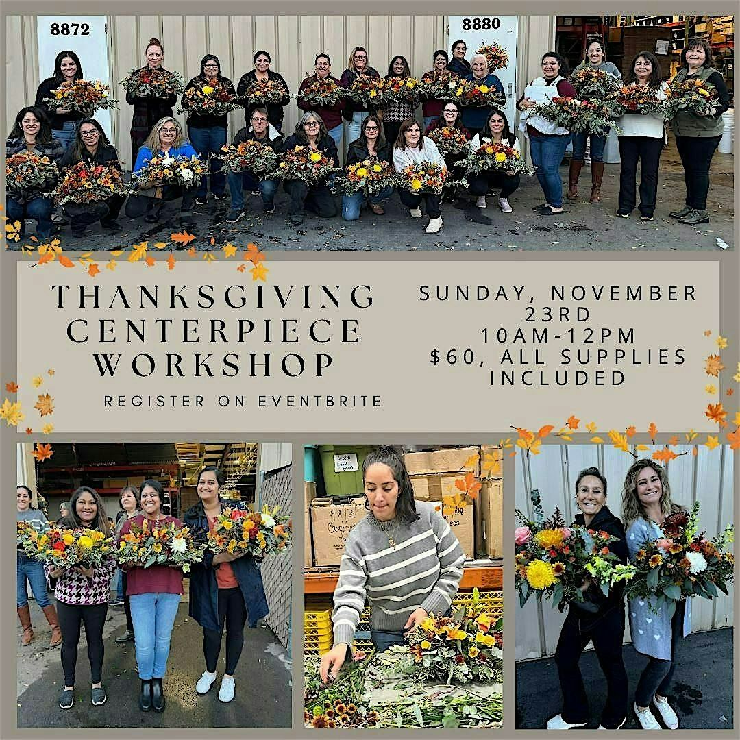 Thanksgiving Centerpiece Workshop - Gilroy, 23 November | Event in Gilroy | AllEvents