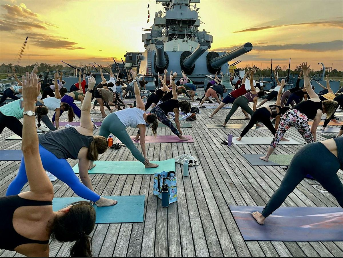 Battleship Yoga, 4 June | Event in Wilmington | AllEvents