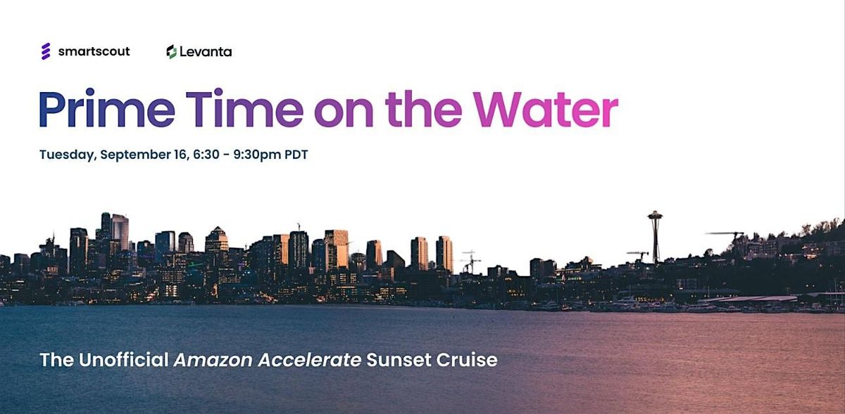 Prime Time on the Water: The Unofficial Amazon Accelerate Sunset Cruise, 16 September | Event in Seattle | AllEvents