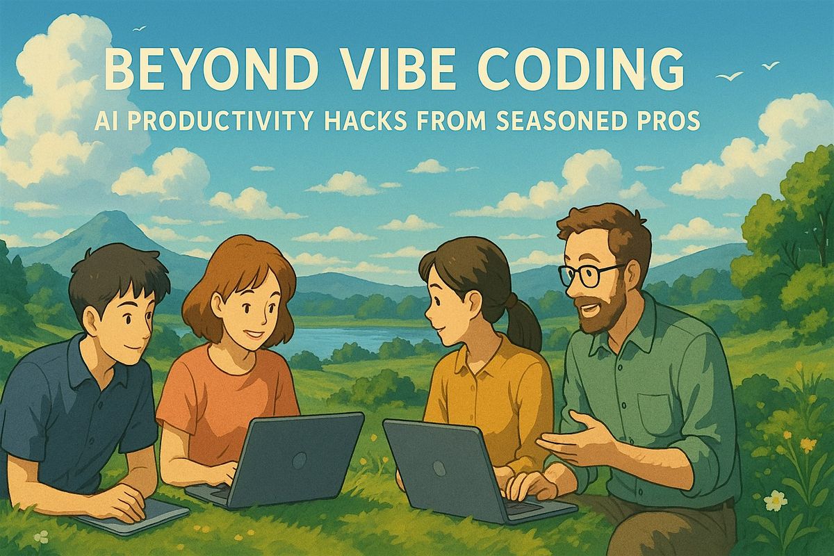 OC AI: Beyond Vibe Coding -- Productivity Hacks From Seasoned Pros, 4 October | Event in Newport Beach | AllEvents