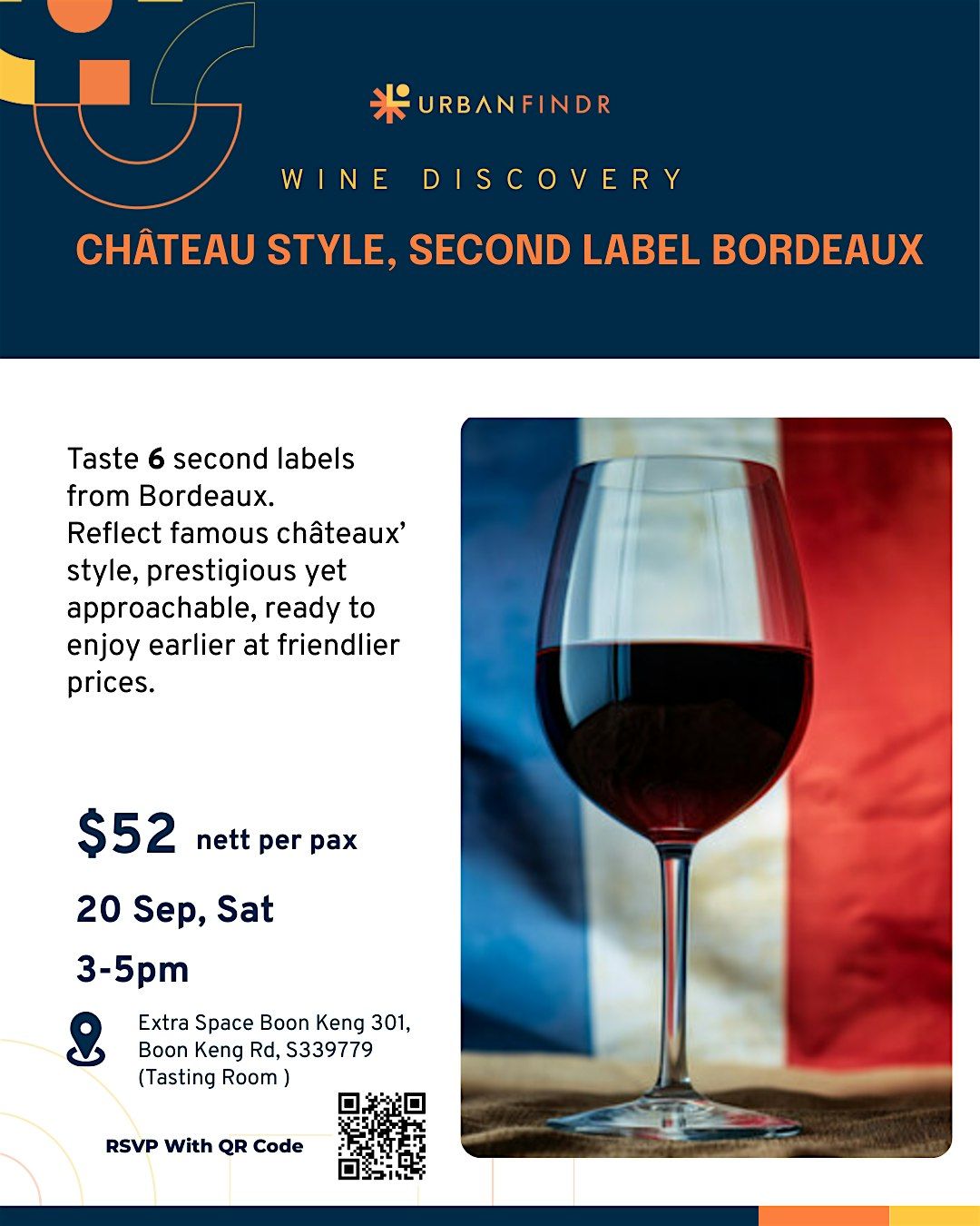 Wine Discovery – Château Style, Second Label Bordeaux, 20 October | Event in Singapore | AllEvents