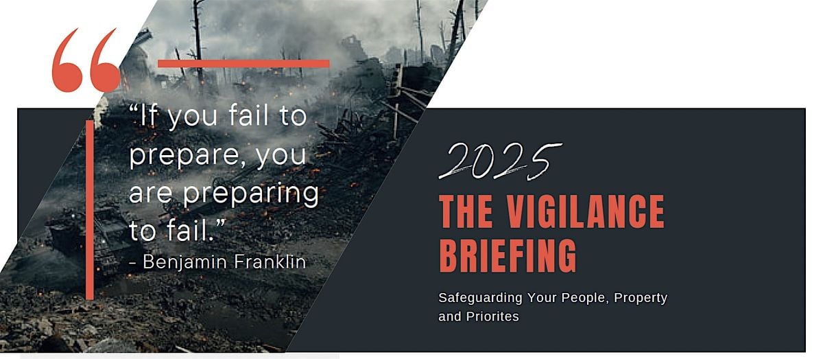 The Vigilance Briefing, 12 September | Event in Bend | AllEvents