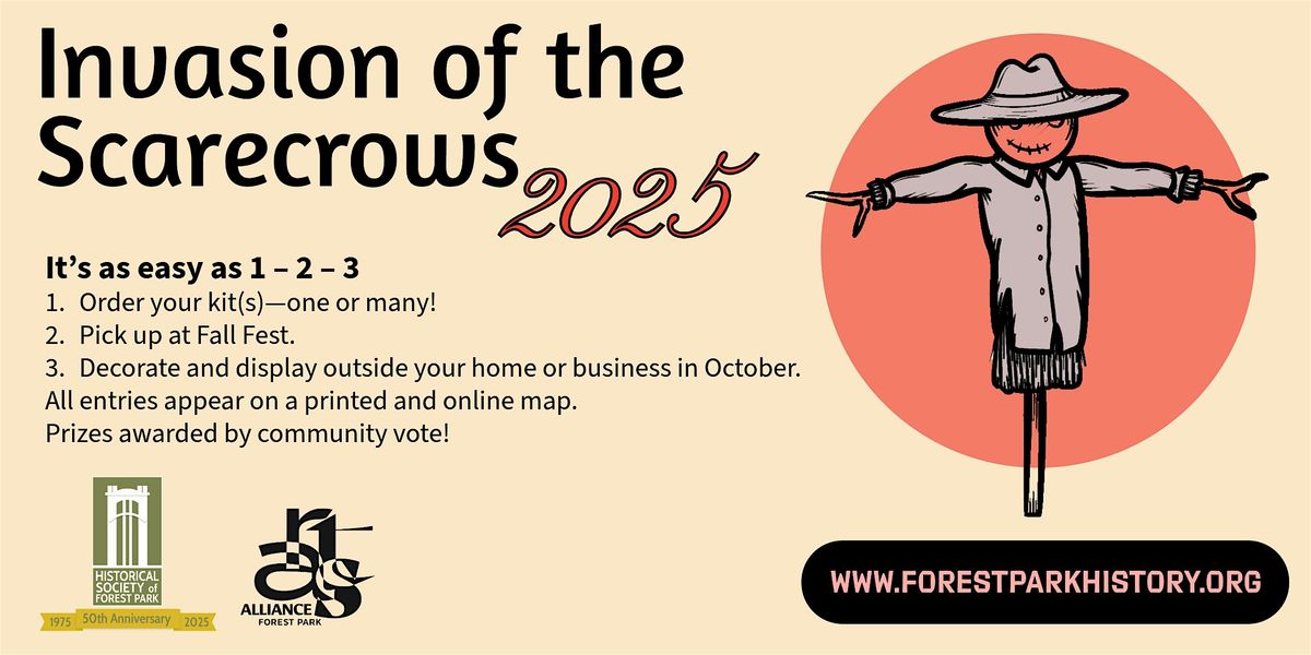 The Invasion of the Scarecrows 2025, 1 October | Event in Forest Park | AllEvents