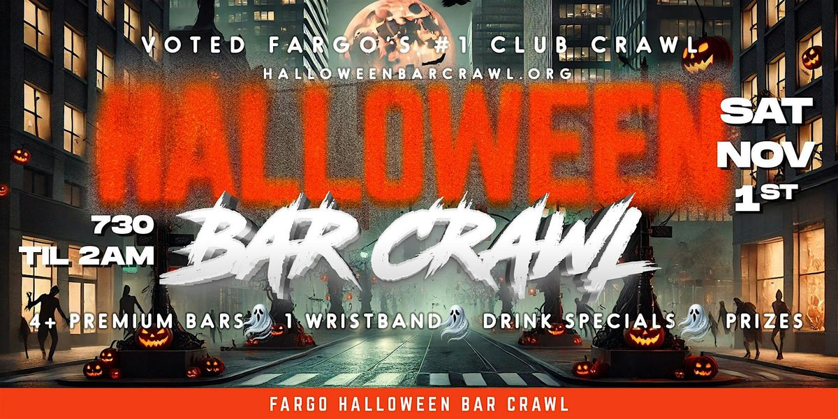 Fargo Halloween Bar Crawl 2025 | Saturday, November 1st, 1 November | Event in Fargo | AllEvents