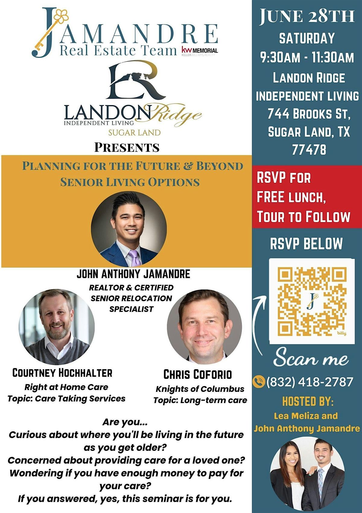 Planning for the Future and Beyond - Senior Living Options | Event in Sugar Land | AllEvents