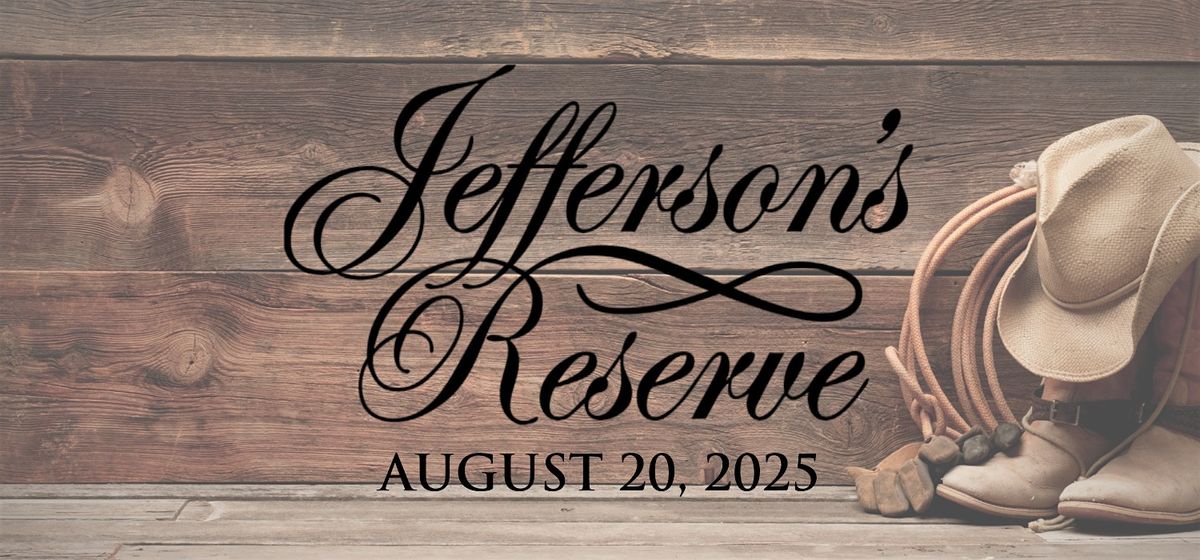 Jefferson's Reserve Whiskey Tasting, 20 August | Event in Scottsdale | AllEvents