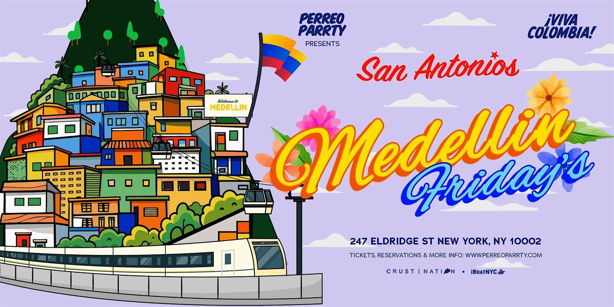 Medellin Fridays - Colombian Latin & Reggaeton Party NYC, 31 October | Event in New York | AllEvents