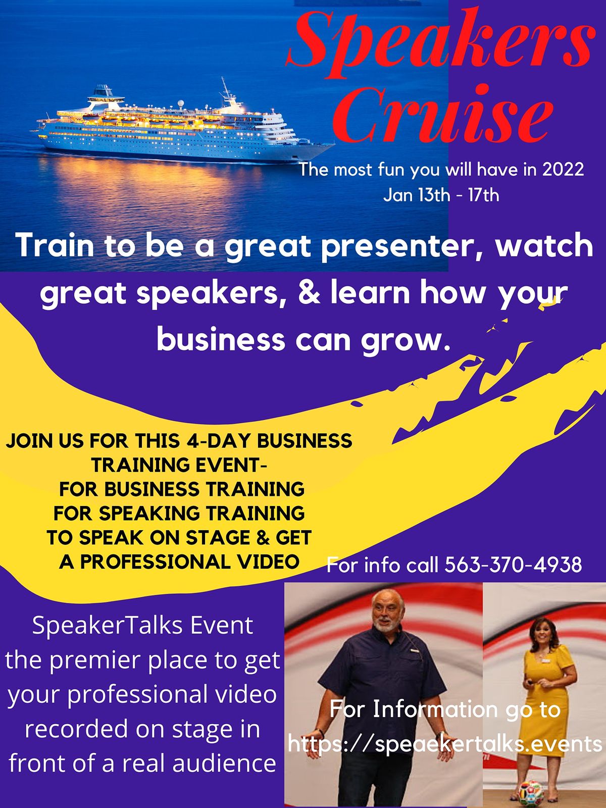 Speakers Cruise Port Of Tampa January 13 To January 17 Allevents In Tampa Events January 2022